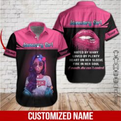 Custom January Girl 3D Hoodie - photo 3