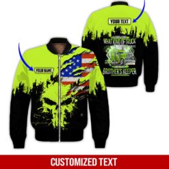 Custom Truck Driver 3D Hoodie - photo 9