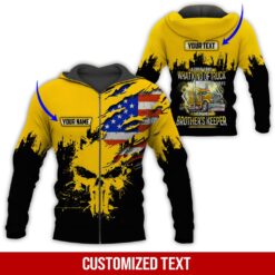 Custom Truck Driver 3D Hoodie - photo 32