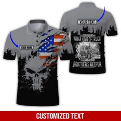 Custom Truck Driver 3D Hoodie - photo 41