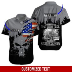 Custom Truck Driver 3D Hoodie - photo 42