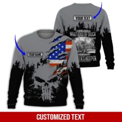 Custom Truck Driver 3D Hoodie - photo 43