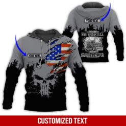 Custom Truck Driver 3D Hoodie - photo 44