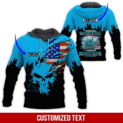 Custom Truck Driver 3D Hoodie - photo 57