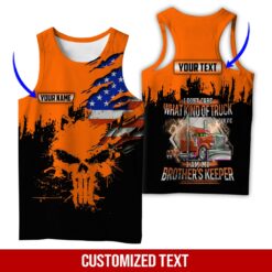 Custom Truck Driver 3D Hoodie - photo 73