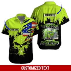 Custom Truck Driver 3D Hoodie - photo 3