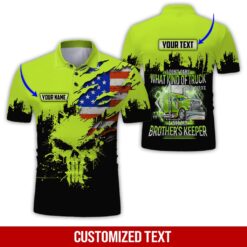 Custom Truck Driver 3D Hoodie - photo 2