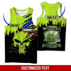 Custom Truck Driver 3D Hoodie - photo 8