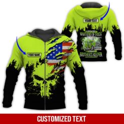 Custom Truck Driver 3D Hoodie - photo 6