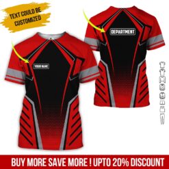 Custom Name & Text 3D Workwear All Over Print - photo 11