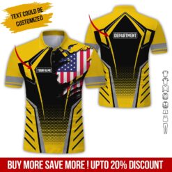 3D Custom Name Workwear Uniform Printed Shirt - photo 22