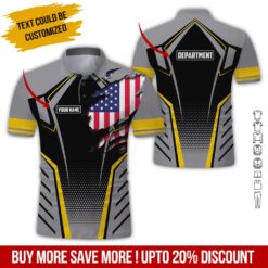 3D Custom Name Workwear Uniform Printed Shirt - photo 41