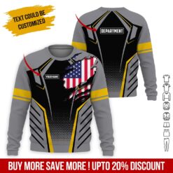 3D Custom Name Workwear Uniform Printed Shirt - photo 44