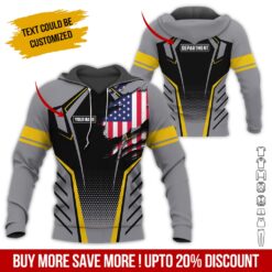 3D Custom Name Workwear Uniform Printed Shirt - photo 46