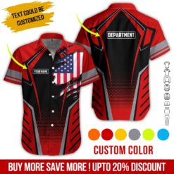 3D Custom Name Workwear Uniform Printed Shirt - photo 13