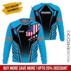 3D Custom Name Workwear Uniform Printed Shirt - photo 64