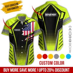 3D Custom Name Workwear Uniform Printed Shirt - photo 3