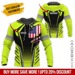 3D Custom Name Workwear Uniform Printed Shirt - photo 5