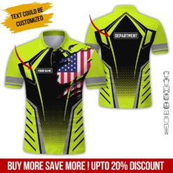 3D Custom Name Workwear Uniform Printed Shirt - photo 2