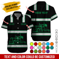Personalized Semi Truck Full Color Printed Uniform - photo 508