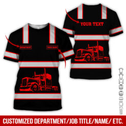 Personalized Semi Truck Full Color Printed Uniform - photo 393
