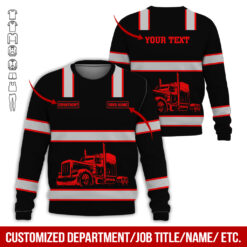 Personalized Semi Truck Full Color Printed Uniform - photo 394