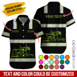 Personalized Semi Truck Full Color Printed Uniform - photo 547