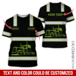 Personalized Semi Truck Full Color Printed Uniform - photo 549