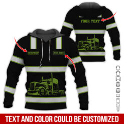Personalized Semi Truck Full Color Printed Uniform - photo 551