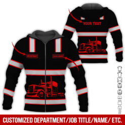 Personalized Semi Truck Full Color Printed Uniform - photo 396