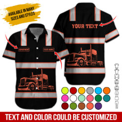 Personalized Semi Truck Full Color Printed Uniform - photo 573