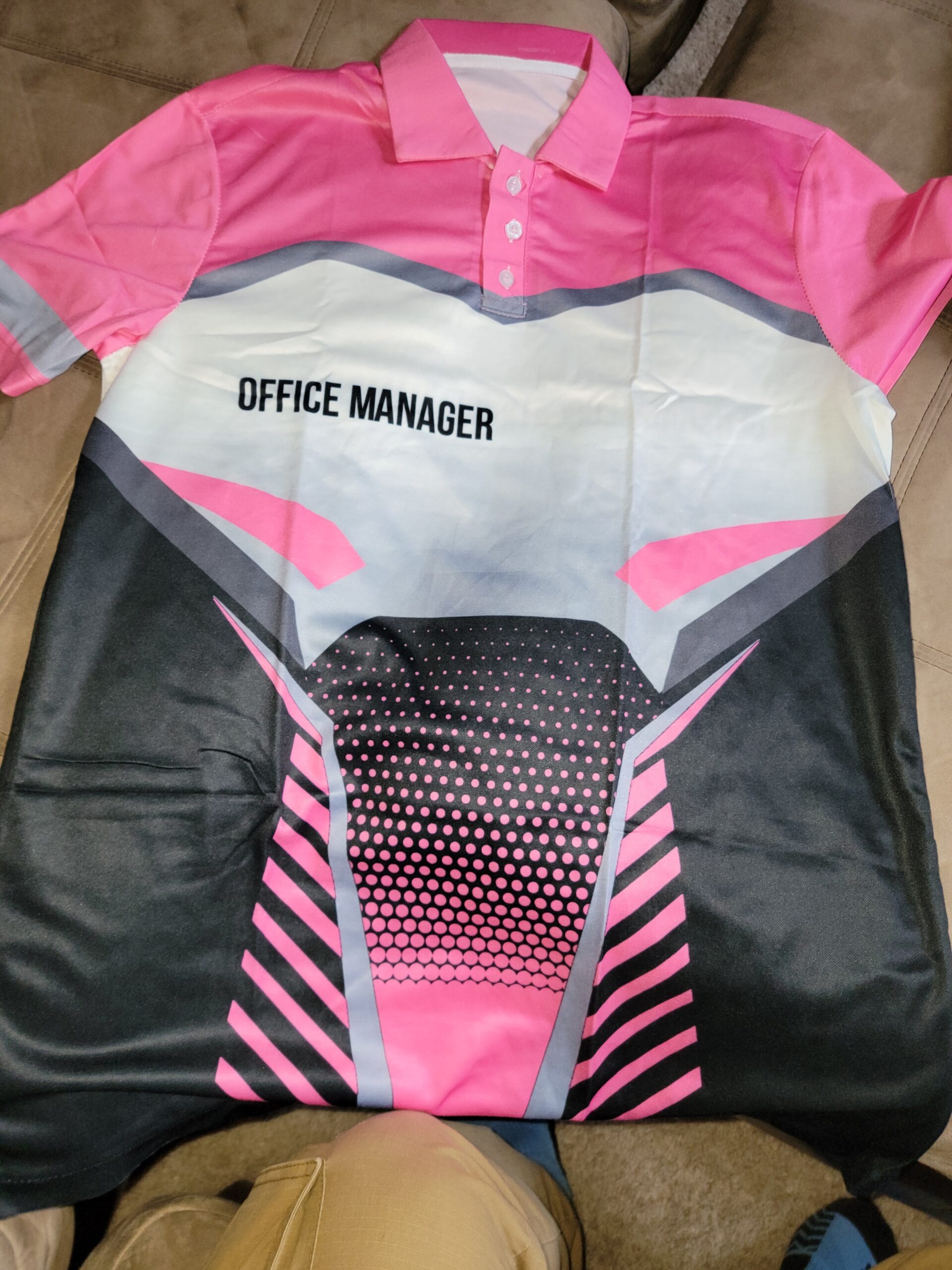 Click to view full screen Personalized Name And Department 3D All Over Printed Clothes AA45 photo review