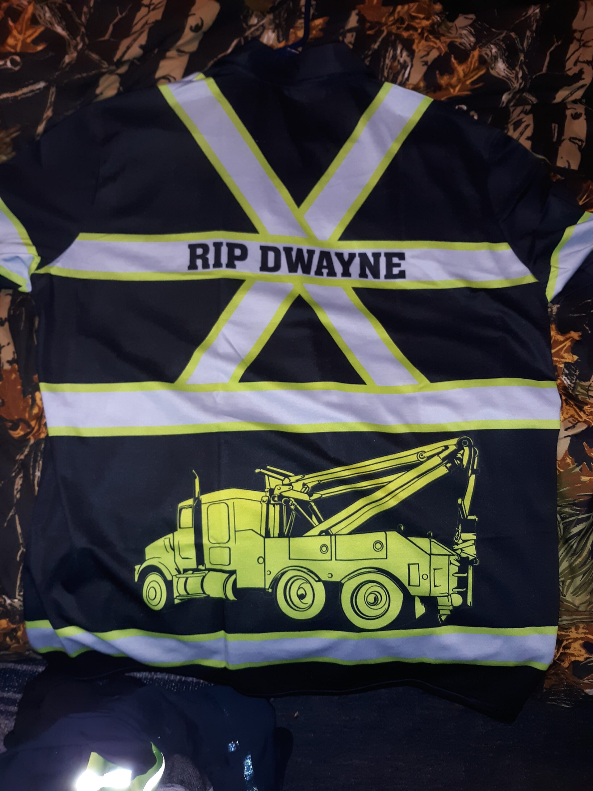 Click to view full screen Personalized Name Towing 3D All Over Printed Clothes FC687 photo review