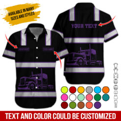 Personalized Semi Truck Full Color Printed Uniform - photo 586