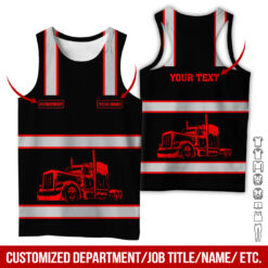 Personalized Semi Truck Full Color Printed Uniform - photo 398