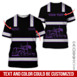 Personalized Semi Truck Full Color Printed Uniform - photo 588