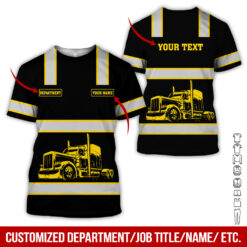 Personalized Semi Truck Full Color Printed Uniform - photo 406