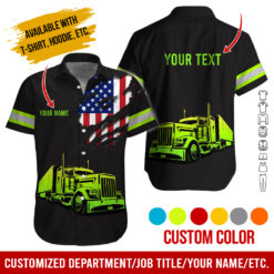 Custom Name and Color Proud Trucker Hoodie - photo 60