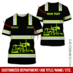Personalized Semi Truck Full Color Printed Uniform - photo 380
