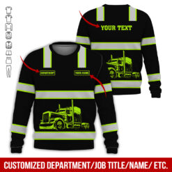 Personalized Semi Truck Full Color Printed Uniform - photo 381