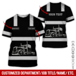 Personalized Semi Truck Full Color Printed Uniform - photo 419