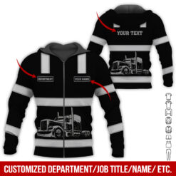 Personalized Semi Truck Full Color Printed Uniform - photo 422