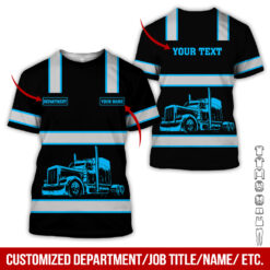 Personalized Semi Truck Full Color Printed Uniform - photo 432