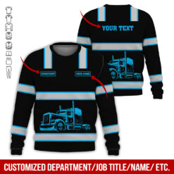 Personalized Semi Truck Full Color Printed Uniform - photo 433