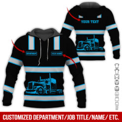 Personalized Semi Truck Full Color Printed Uniform - photo 434
