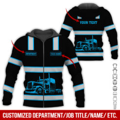 Personalized Semi Truck Full Color Printed Uniform - photo 435
