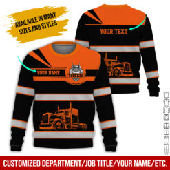 Custom Text and Color Proud Trucker Hoodie - photo 57