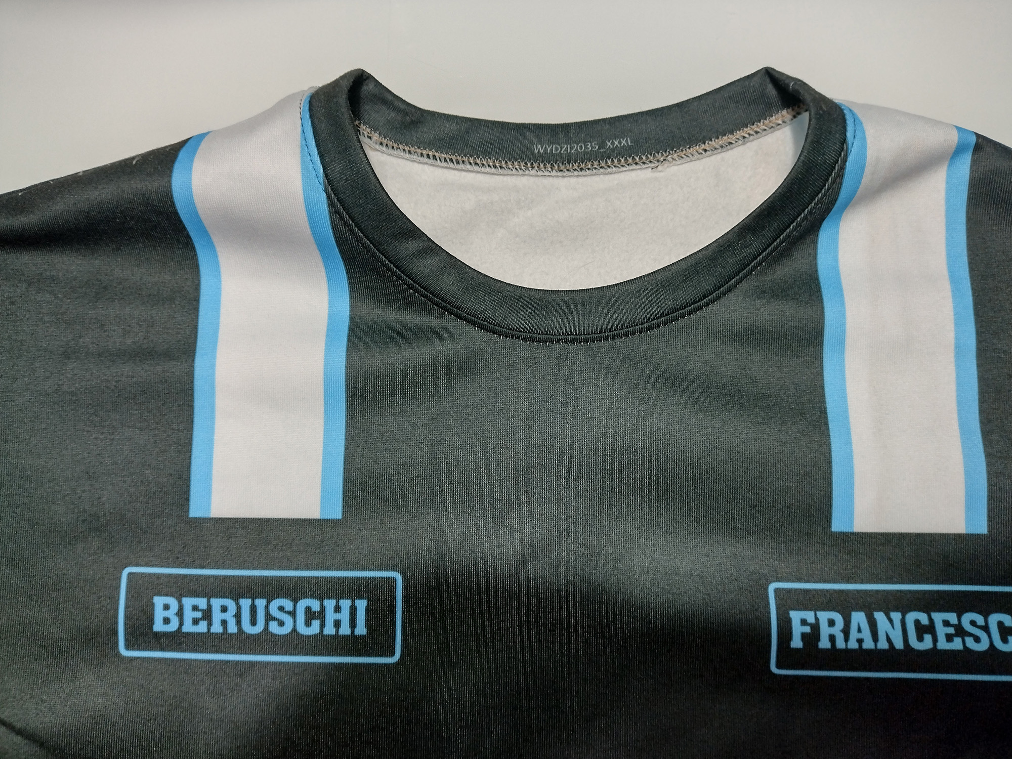 Click to view full screen Personalized Name And Color Semi Truck Uniform All Over Printed Clothes TN587-1 photo review