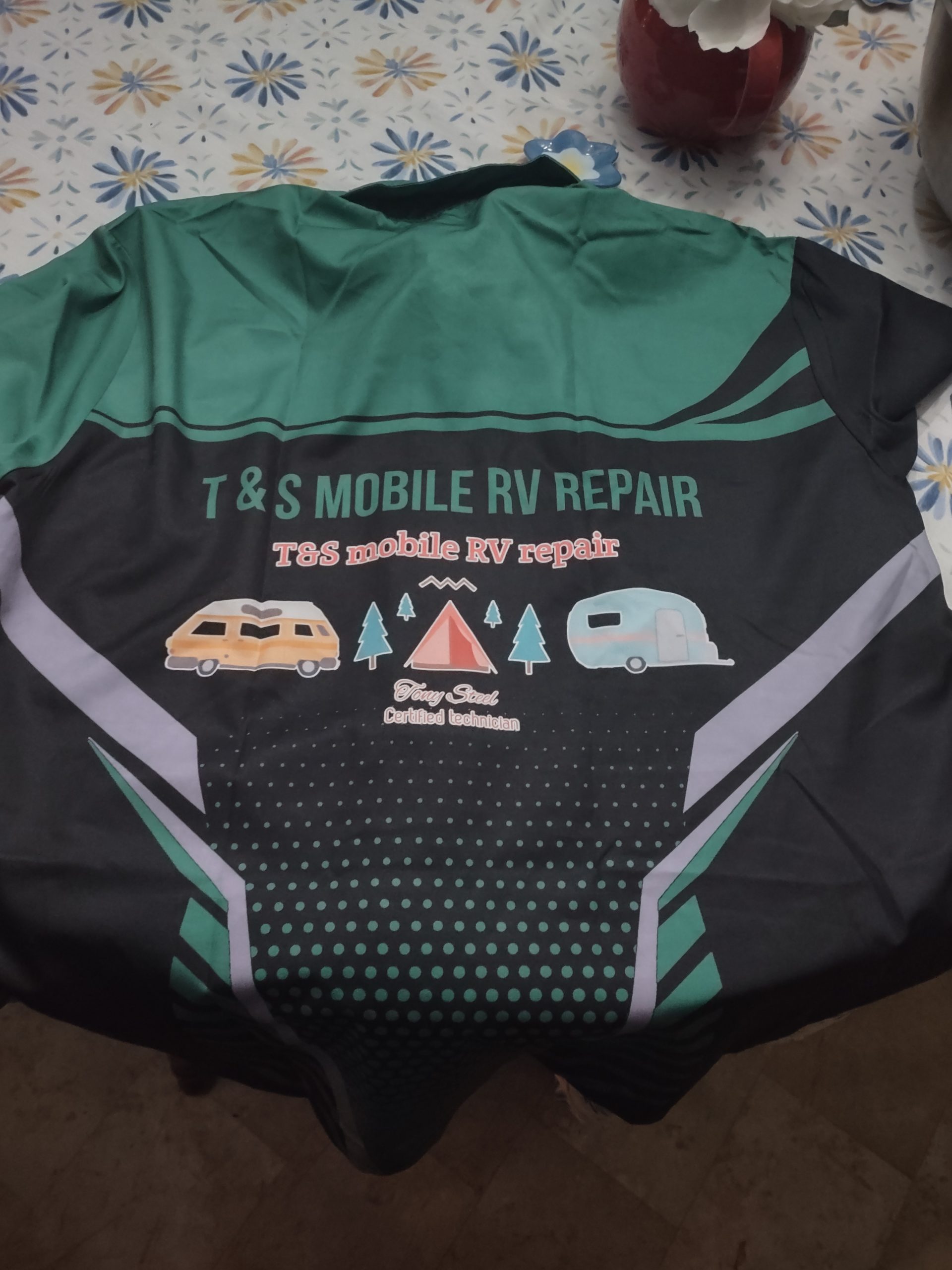 Click to view full screen Custom Text And Logo 3D All Over Printed Clothes DV958 photo review