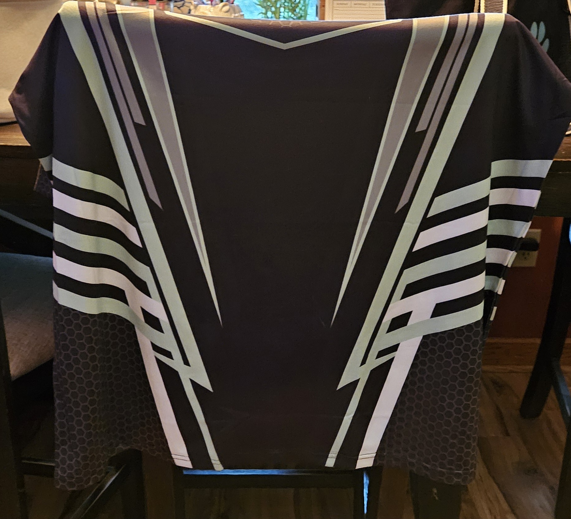 Click to view full screen Customized Name And Color Workwear 3D All Over Printed Clothes AA204 photo review